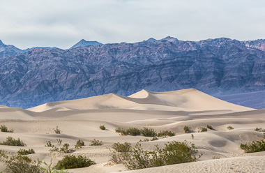 Sand dunes at Death Valley