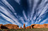 Himmel im Arches Nationalpark, Utah, USA