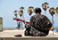 Gitarrenspieler in Venice Beach, California